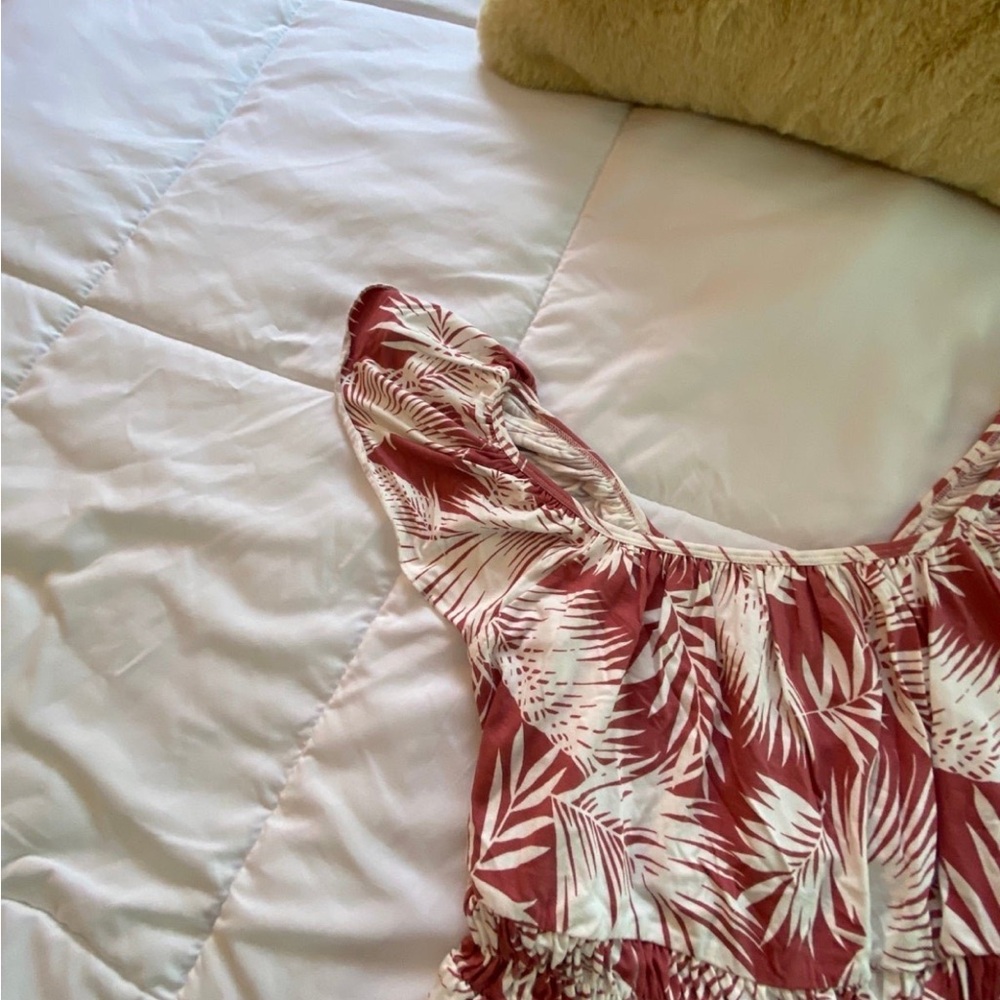 NWT Torrid Super Soft Square Neck Cinched Waist Babydoll Tank Size1x Dusty Rose - Picture 7 of 11